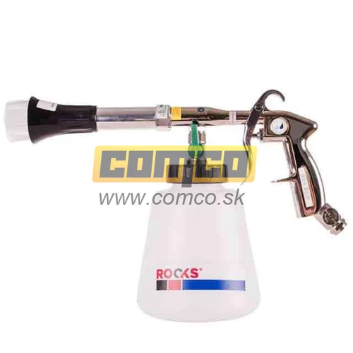 Čistiaca pištoľ pneumatická Turbo Clean System, Rooks, prídavná čistiaca kefka - obr. 1