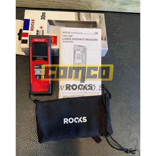 Diaľkomer laserový 30m 3D dĺžka plocha objem /Rooks/ - obr. 3