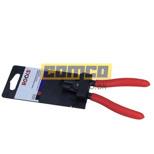Kliešte Seger zahnuté vonkajšie 140mm fi 3-10mm pin suj2 0,9mm /Rooks/ - obr. 1