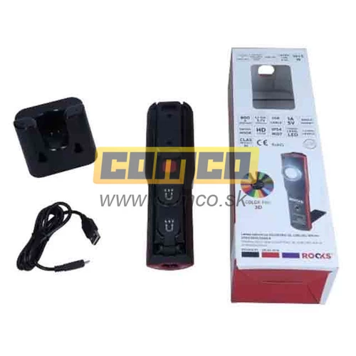 Lampa lakýrnická Color Match 3D Cob Led 800lm 2700/4500/6500 K /Rooks/ - obr. 1