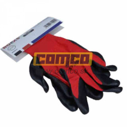 Pracovné rukavice Rooks polyester nitrilové XXL 1pár - obr. 1