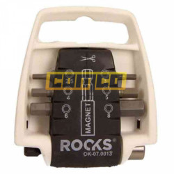 Sada bitov Rooks Pocket s magnetickým úchytom Hex 2,5/3/4/5/6/8mm 7ks - obr. 1