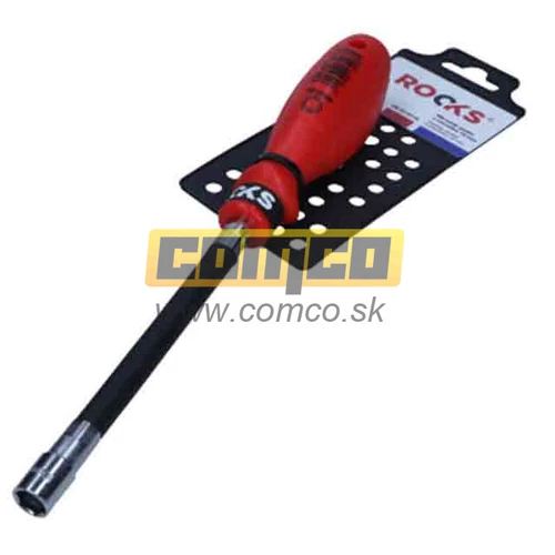 Skrutkovač flexibilný s násadkou 10mmx150mm /Rooks/