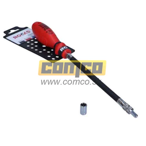 Skrutkovač flexibilný s násadkou 6/7mmx20mm /Rooks/ - obr. 2