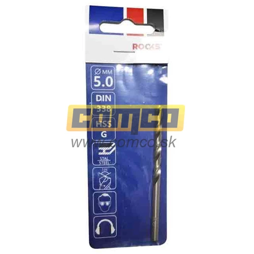 Vrták na kov PRO 10mm HSS-G 900N/mm2 DIN 338 /Rooks/ - obr. 1