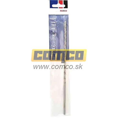 Vrták na kov XXL 5,5x260mm HSS-G 900N/mm2 DIN1869 /Rooks/ - obr. 1