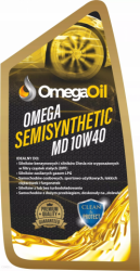 Motorový olej OMEGA OIL 10W-40 SEMISYNTHETIC MD 1L
