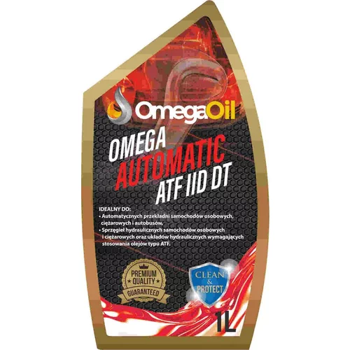 Olej do automatickej prevodovky AUTOMATIC ATF IID DT 1L (OMEGA OIL)