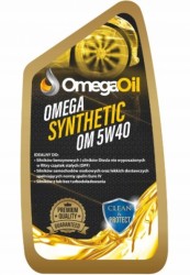 OMEGA OIL Motorový olej 5W-40 SYNTHETIC OM 1L