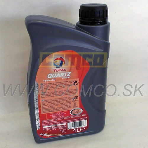 QUARTZ 5000 SAE 15W-40 1L /Total/ - obr. 1