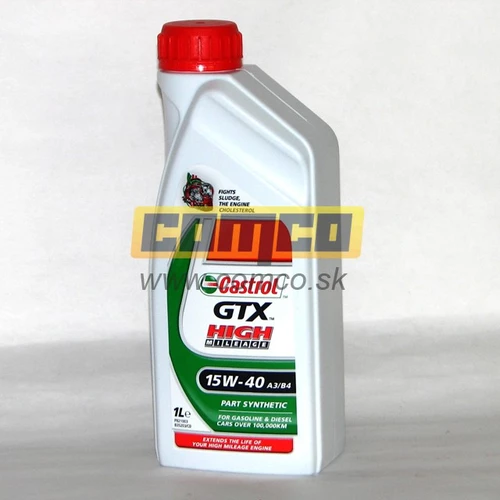 Castrol GTX High Mileage 15W-40 A3/B4 1L
