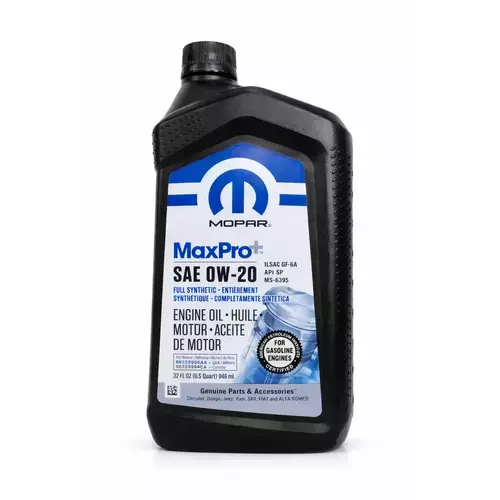 Motorový olej MOPAR MAXPRO 0W-20 0,946L