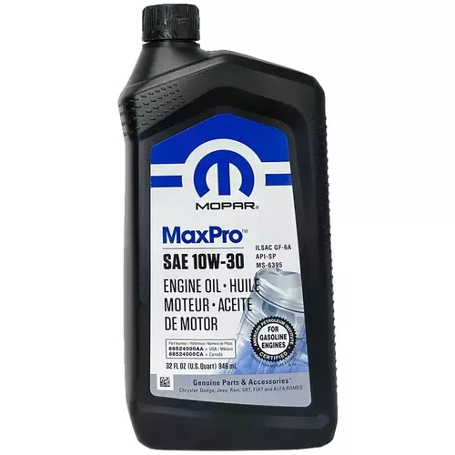 Motorový olej MOPAR MAXPRO 10W-30 0,946L