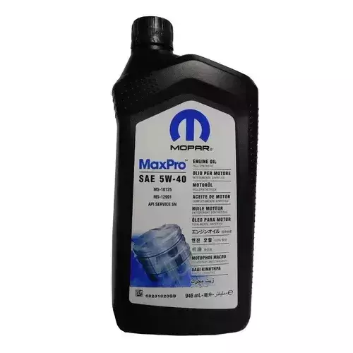 Motorový olej MOPAR MAXPRO 5W-40 0,946L