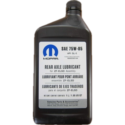 Prevodový olej  MOPAR REAR AXLE LUBRICANT ZF-ELSD 75W-85 0,946L
