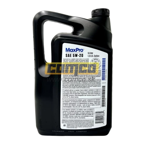 Motorový olej MAXPRO 5W-20 5L /MOPAR/ - obr. 1
