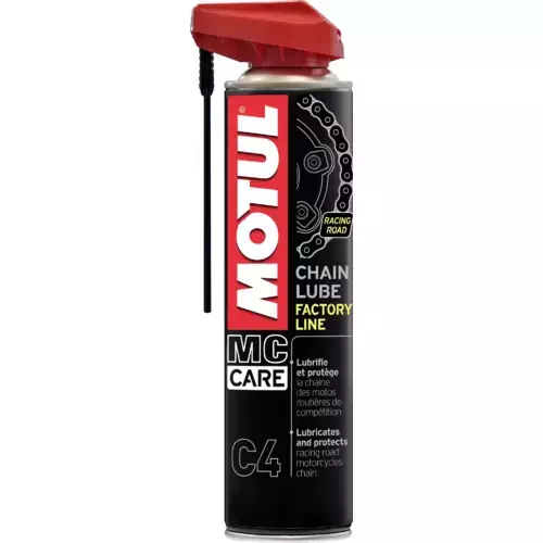 Olej na reťaz MOTUL MC CARE C4 CHAIN LUBE FACTORY LINE 400 ml