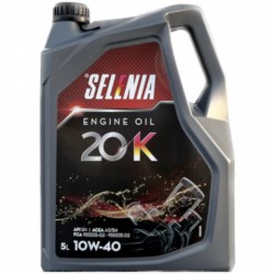 Motorový olej SELENIA 20K 10W-40 5L