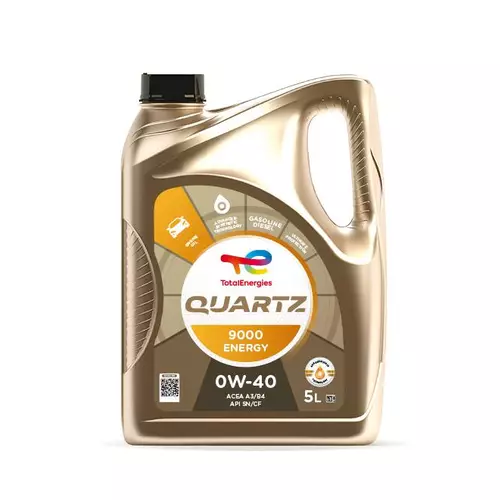 Motorový olej Total QUARTZ 9000 ENERGY 0W-40 5L