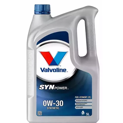 Motorový olej VALVOLINE 0W-30 SYNPOWER FE 5L