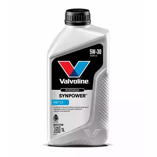 Motorový olej VALVOLINE 5W-30 SYNPOWER MST C3 1L