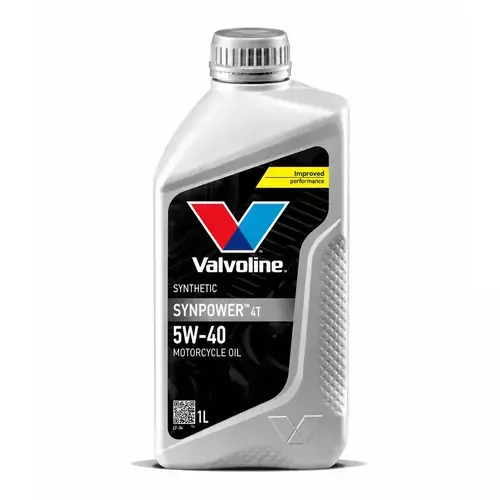 Motorový olej VALVOLINE 5W-40 4T SYNPOWER 1L