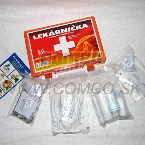 Lekárnička do auta podľa vyhlášky 143/2009 Z.z. (Povinná a odporúčaná výbava) - obr. 2