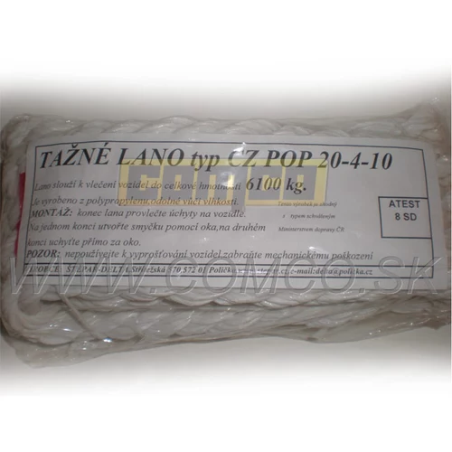 Ťažné lano 6100 kg (Povinná a odporúčaná výbava) - obr. 1