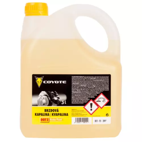 COYOTE Brzdová kvapalina DOT3 3L