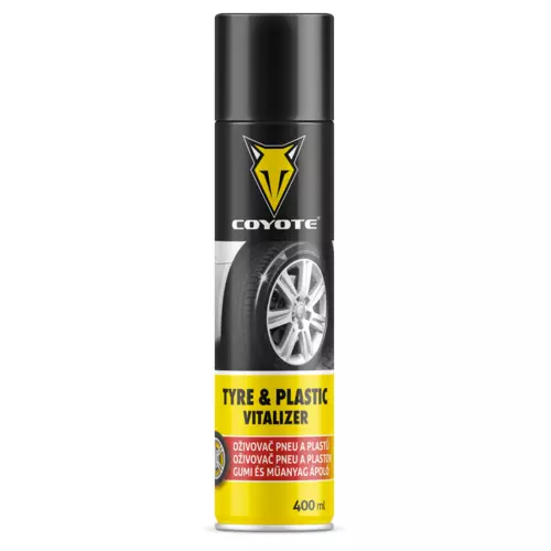 Oživovač pneu a plastov COYOTE 400ml