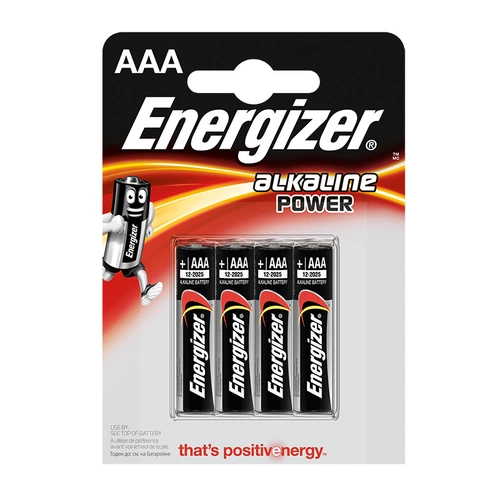 ENERGIZER Alkaline power LR03 AAA /4ks