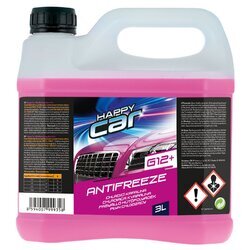 HAPPY CAR Chladiaca kvapalina - Antifreeze G12+ 3L