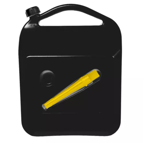 Kanister PHM SECURE 20l plast čierno/žltý /Coyote/