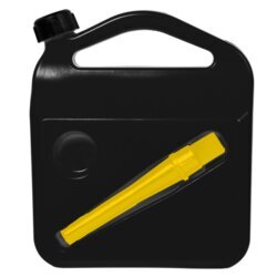 Kanister PHM COYOTE SECURE 5l plast čierno/žltý