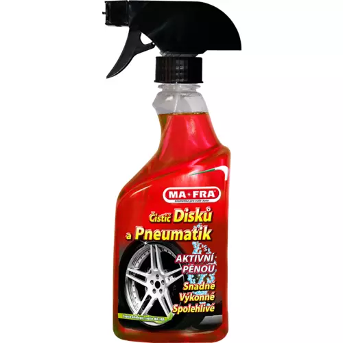 Čistič diskov a pneumatík 500ml - rozprašovač /MA-FRA/