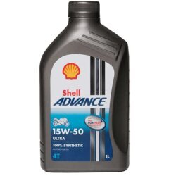 Motorový olej Shell Advance 4T Ultra 15W-50 1L