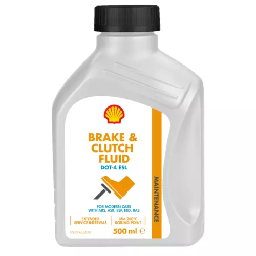 Shell Brake Clutch Fluid DOT4  brzdová kvapalina 500ml