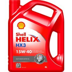 Motorový olej SHELL HELIX HX3 15W-40 4L