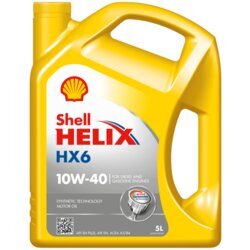 Motorový olej SHELL HELIX HX6 10W-40 5L