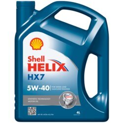 Motorový olej SHELL HELIX HX7 5W-40 4L