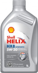 Motorový olej SHELL HELIX HX8 5W-30 Synthetic 1L