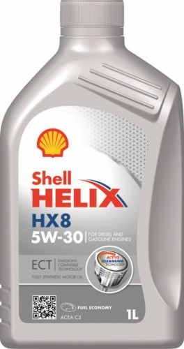 Motorový olej SHELL HELIX HX8 ECT 5W-30 1L