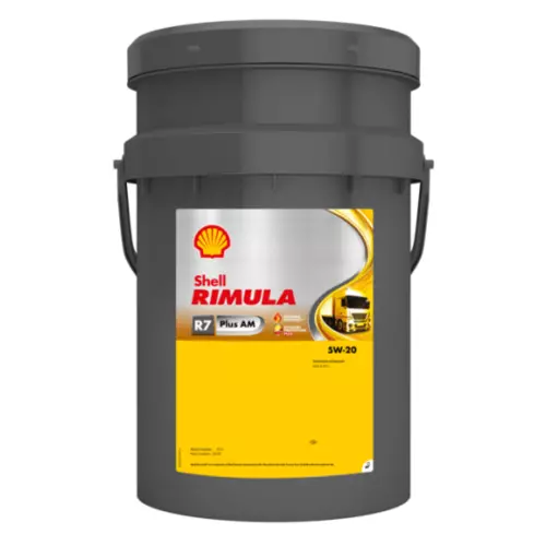 Motorový olej Shell Rimula R7 Plus AM 5W-20 20L