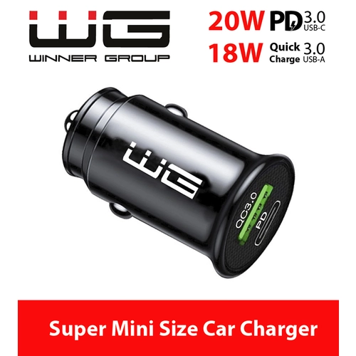 Winner Group Nabíjačka bez kábla, USB-A type-C, rýchlonabíjanie PD, 3 A