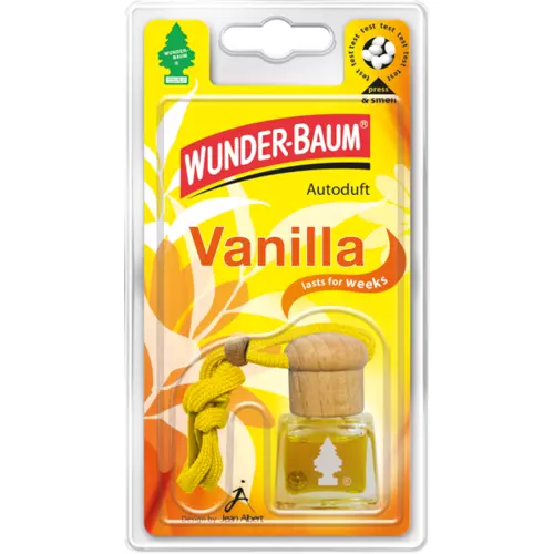 WUNDER-BAUM VÔŇA - FĽAŠA VANILKA 4,5 ML