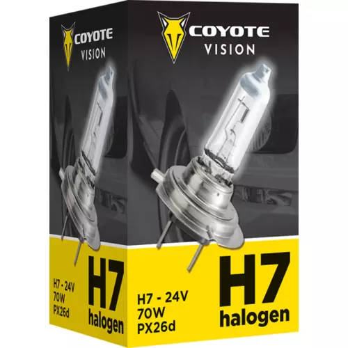 Žiarovka 24V H7 70W COYOTE VISION