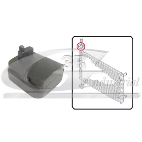 Uloženie chladiča 3RG 80708