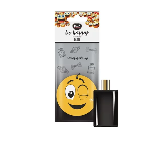 Voňavka do auta Be Happy Man pre mužov /K2/ - obr. 1