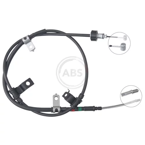 Ťažné lanko parkovacej brzdy A.B.S. K17505