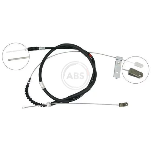 Ťažné lanko parkovacej brzdy K12535 /A.B.S./